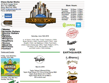 Tablet Screenshot of guitarworks.com